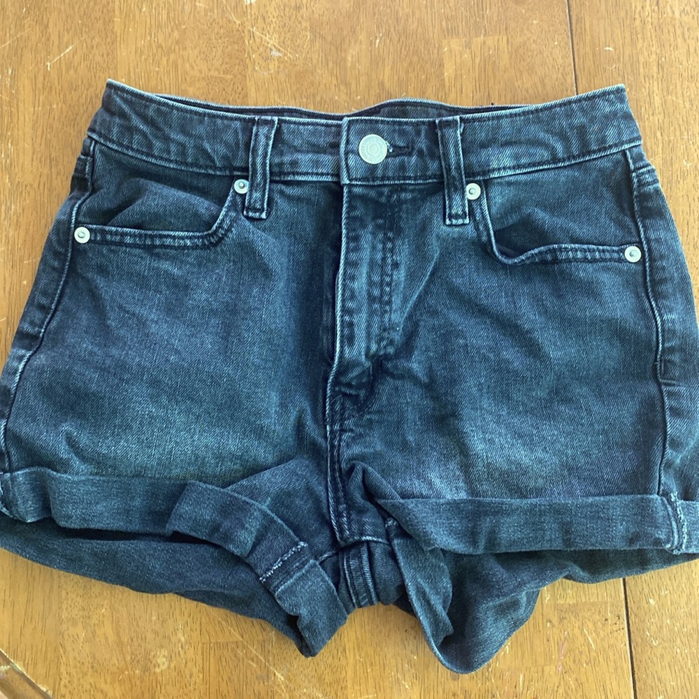 Wild Fable Black Denim Jean Shorts 
Highest Rise Shorts 
Size 0/25 R